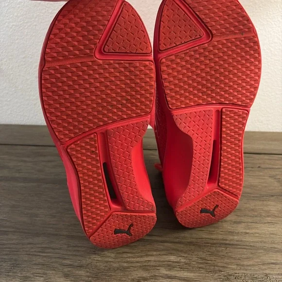 EUC [Fenty x PUMA] Rhianna Trainer in High Risk Red Athletic Sneakers Womens 6.5 - Picture 11 of 15
